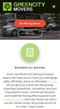 Mobile Screenshot of greencitymovers.com